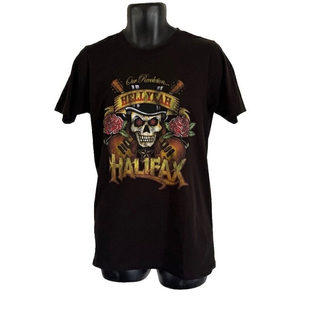 Hot Topic Men's Black Hellyeah Halifax Short Sleeve T-shirt Size S - Picture 9 of 10